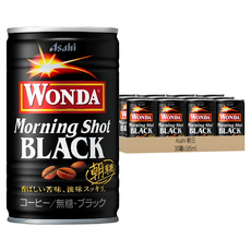 Asahi 朝日 早安咖啡 Black, 185ml, 30罐