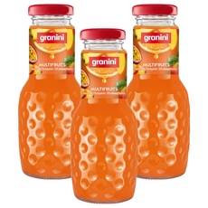 granini 法國酒窩綜合水果汁, 250ml, 3瓶