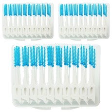 隨身盒彈力牙間刷, 40支, 3盒