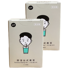 dripo 即溶無糖茶 台式青茶, 2.5g, 2個, 15個裝