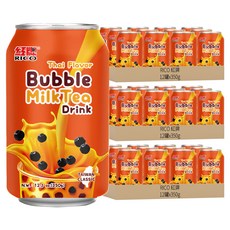 RICO 紅牌 珍奶 異國系 泰式醇奶 350g*36罐