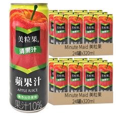 Minute Maid 美粒果 蘋果汁, 320ml, 48罐