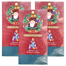 QIDINA 聖誕樹造型硅藻土擴香瓶 香氛精油擴香器, 小蒼蘭, 200ml, 3件