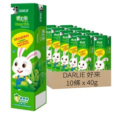 DARLIE 好來 兒童牙膏 蘋果, 40g, 10條