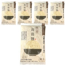自在食刻 燕麥纖維蒟蒻麵, 200g, 5包