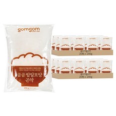 gomgom 蒟蒻米 每份才26大卡 搭配米飯一起食用, 200g, 40包