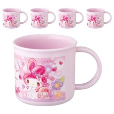 Skater 可微波手把馬克杯 Sanrio 三麗鷗聯名款, 美樂蒂款, 5個