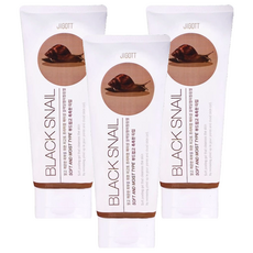 JIGOTT 臉部去角質凝膠 黑蝸牛 溫和去角質 深層清潔毛孔 保濕滋潤, 180ml, 3件