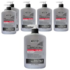 LUCKY SUPER SOFT 三效男用無香身體乳液 444ml 男士保濕首選, 6入