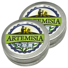 芙玉寶 艾草膏 12g -舒緩滋潤肌膚、草本精華, 2個