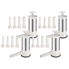 按壓式灌腸器 4台 多規格灌腸頭 輕鬆製作美味香腸, 單一商品