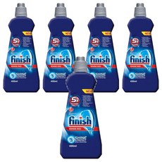 finish 洗碗機光潔劑 原味, 400ml, 5瓶