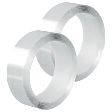 加厚無痕奈米定物膠帶 3m 透明色 2捲 強力黏貼 可水洗