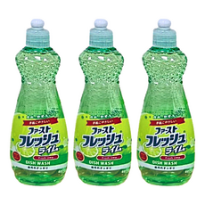 第一石鹼 Funs果香洗碗精 檸檬香, 600ml, 3瓶