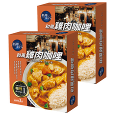 聯夏 料理研究所 和風雞肉咖哩 日本熟成技術 溫潤醇厚風味, 400g, 2盒