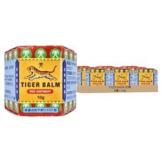 TIGER BALM 虎標 萬金油 紅, 10g, 9罐