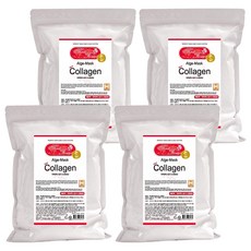 MediFlower 膠原蛋白軟膜粉, 1kg 臉部肌膚保養, 4包, 1入