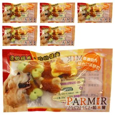 PARMIR 帕米爾 犬用餅乾 低脂低鹽寵物零食, 香濃雞肉綜合口味, 6包