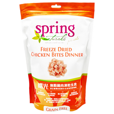 spring 曙光 凍乾生食餐 無榖 貓餐食 1lb, 453g, 1包, 無榖雞肉