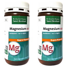 Sanct Bernhard 聖伯納德 鎂400毫克膠囊 758mg, 120顆, 2瓶