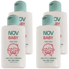NOV娜芙 貝比溫和乳液, 120ml, 4瓶