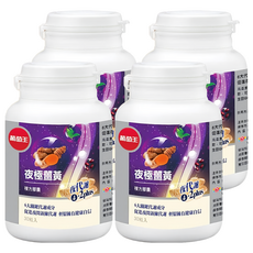 葡萄王 夜極薑黃複方膠囊, 30顆, 550mg, 4罐