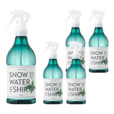 DAILY AROMA JAPAN snow water衣物涼感消臭噴霧 北海道薄荷, 350ml, 5瓶