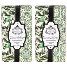 皇家葡萄牙 EDP佛手柑茶淨化精油皂 葡萄牙精油皂 深層清潔毛孔 享受奢華沐浴時光, 200g, 2顆