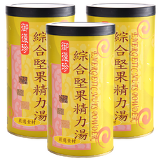 御復珍 綜合堅果精力湯, 添加7種優質堅果, 口齒留香, 補充豐富營養, 3罐, 600g, 1入