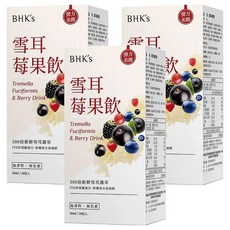 BHK's 雪耳青春飲, 300倍雪耳萃萃, 蘋果口味, 10包, 3盒
