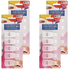 AIBU 智能卸甲夾, 4個, 半透明