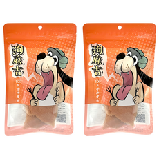 狗麻吉 寵物零食, 2包, 蜜汁雞胸片, 100g