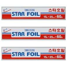 STAR FOIL 鋁箔紙, 60m, 3個
