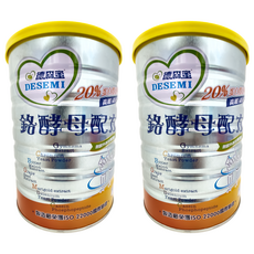 易而善 德森蜜 鉻酵母配方, 1.5kg, 2罐