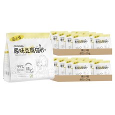 南小喵 植物系 無塵豆腐貓砂 1.5mm 6L 2kg 16包 可沖馬桶, 水蜜桃