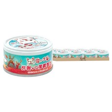 愛的獎勵 全齡犬無穀無膠凍狗罐頭 鮮雞 + Q彈鵪鶉蛋, 80g, 24罐