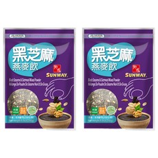 SUNWAY 鄉味 黑芝麻燕麥飲, 250g, 2個