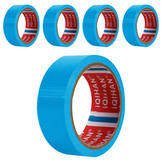 iQIHAN 高黏度強力布膠帶, 藍色, 5個