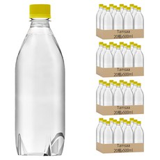 Tamsaa 無標籤氣泡水 檸檬口味, 500ml, 80瓶