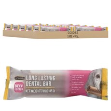 GOODIES 耐嚼型潔牙棒 牛肉風味, 85g, 18包