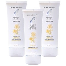 IRIYA BREATH 伊麗雅 免沖洗向日葵護色護髮精華乳 3瓶 150ml, 染燙髮適用, 護色保濕, 柔順髮絲