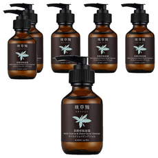 GRANGE 璞草園 潔顏修鬍凝露, 添加植物精油, 全膚質/敏感性肌膚適用, 100ml, 6瓶