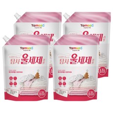 Tamsaa 精緻衣物洗衣精補充包 1.5L 1包, 4包