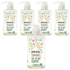 ATONO2 愛多氧 奶瓶蔬果洗潔精, 480g, 5瓶