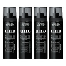 uno 強硬作風超硬噴霧, 180g, 4瓶