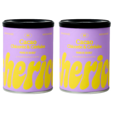 cherico 天然菊苣咖啡粉 可可穀物風味, 120g, 2罐, 1入