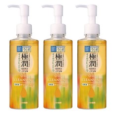 Hadalabo 肌研 極潤溫和卸妝油，含高純度橄欖油, 200ml, 3瓶