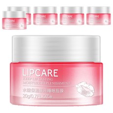 bioaqua 泊泉雅 水嫩保濕果凍睡眠唇膜, 1罐, 6罐