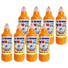 淨新 2X石鹼劑 500ml 4罐組 馬桶清潔劑 強效除垢 除臭抗菌, 8瓶