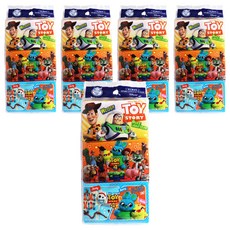 HAYASHI 玩具總動員印花面紙, 100%原木紙漿, 超細柔可愛印花, 可在馬桶中分解, 不使用螢光染料, 8張, 6包, 5袋